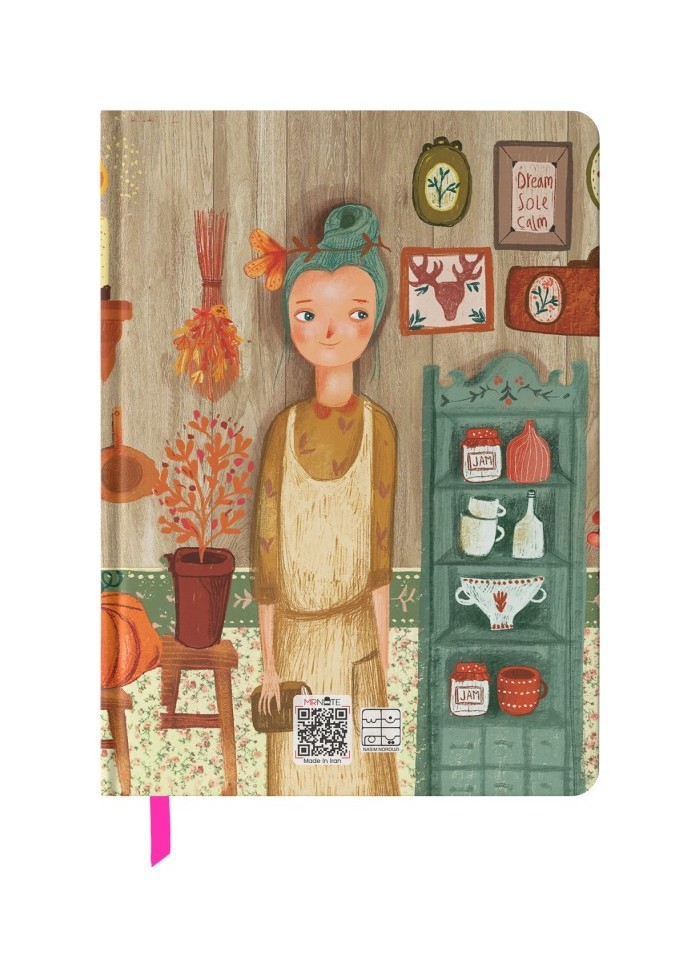 دفتر رقعی خط دار 120 برگ – کد 10