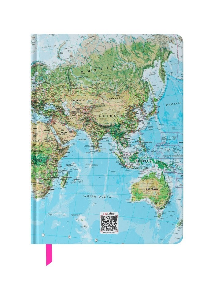 دفتر رقعی خط دار 120 برگ – کد 38