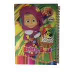 دفتر 100 برگ جلد سخت