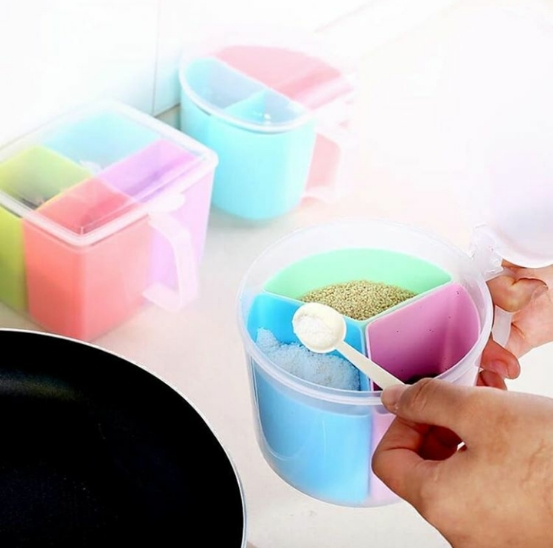 جا ادویه و حبوبات دسته دار