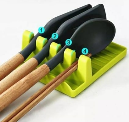 استند دو کاره قاشق و درب قابلمه