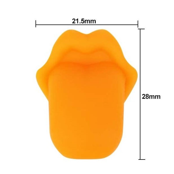 نشانگر لیوان طرح زبان