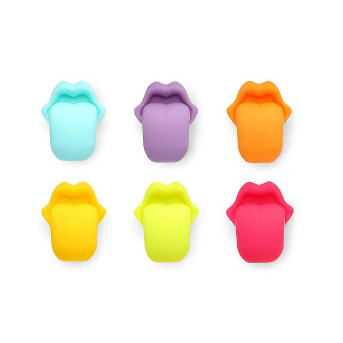 نشانگر لیوان طرح زبان