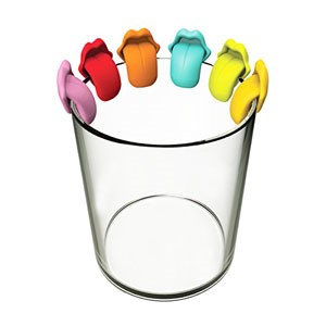 نشانگر لیوان طرح زبان