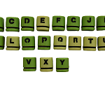 پانچ حروف الفبای انگلیسی پک 19 تایی