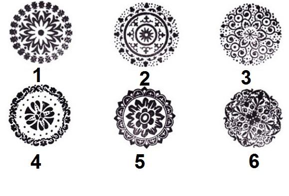 مهر چوبی گرد طرح حاشیه
