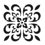 شابلون استنسیل طرح T60