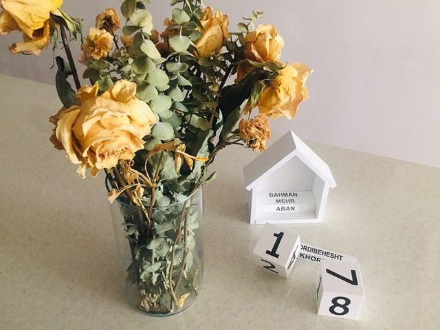 تقویم چوبی طرح کلبه