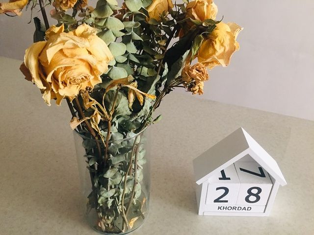 تقویم چوبی طرح کلبه