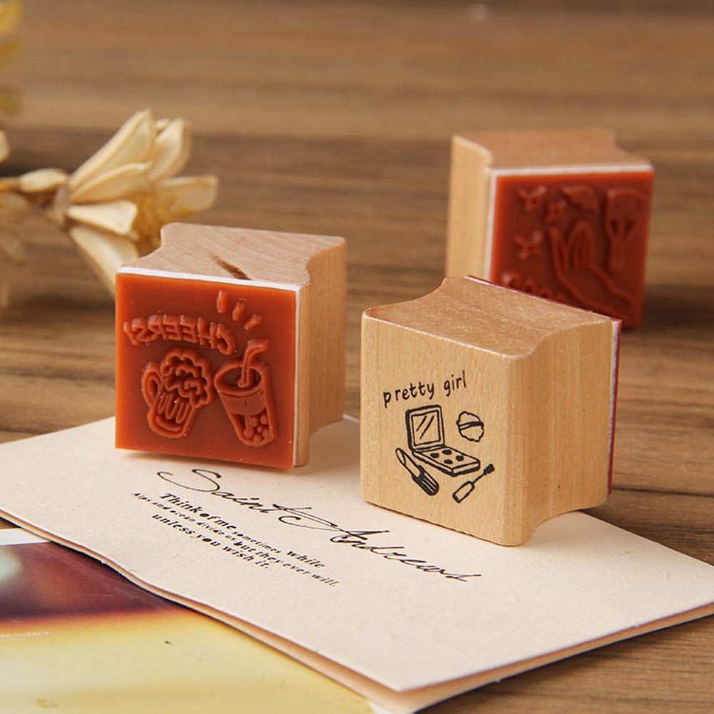 مهر چوبی 4 تایی