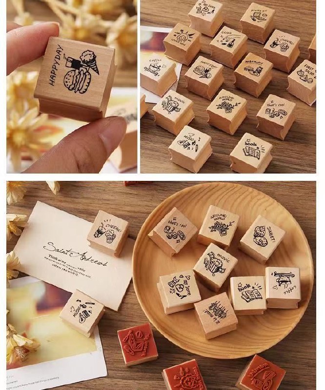 مهر چوبی 4 تایی