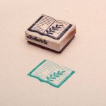 مهر ژلاتینی طرح کتاب باز