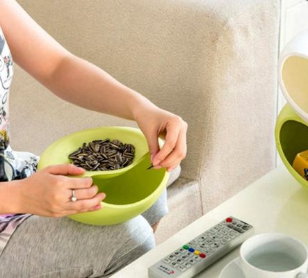 ظرف تخمه و تنقلات