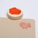 مهر ژلاتینی طرح گل