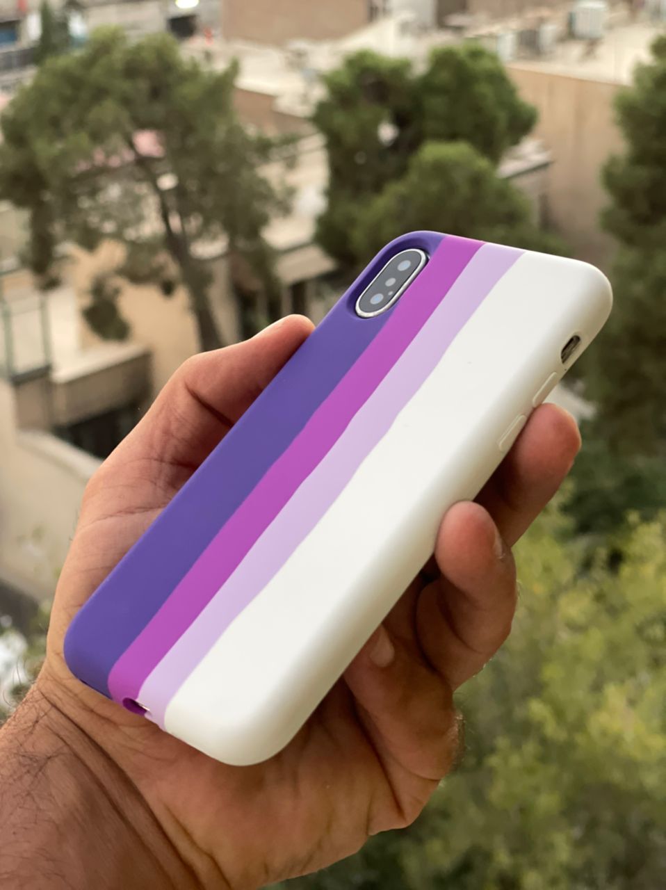 قاب رنگین کمان (بنفش)