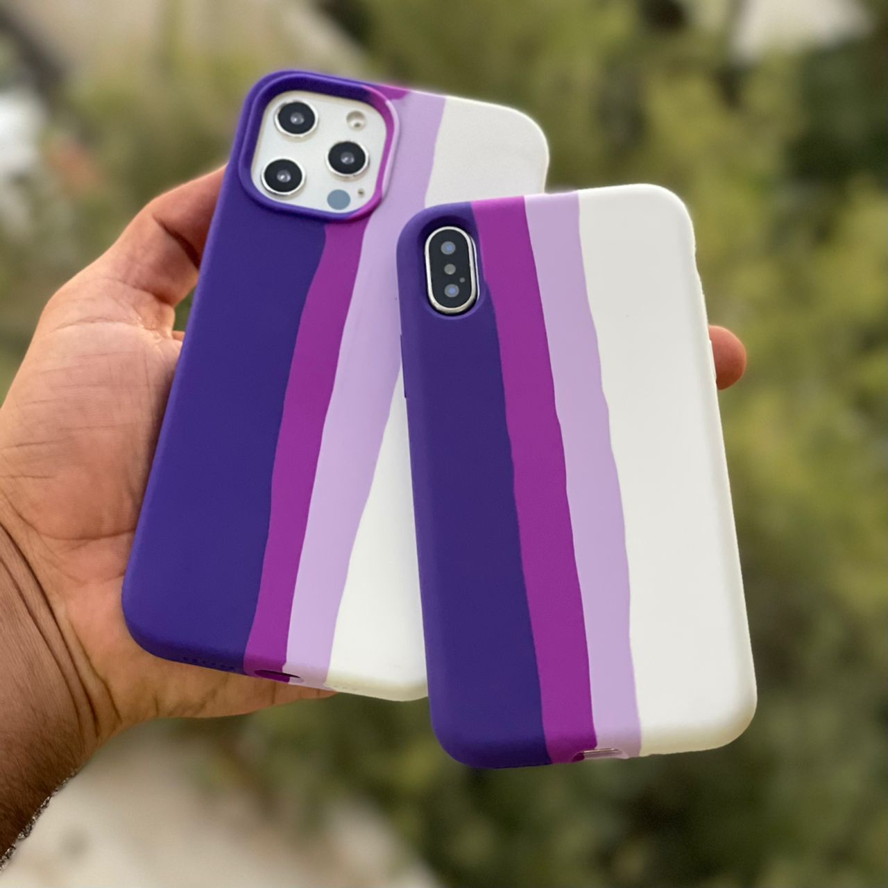 قاب رنگین کمان (بنفش)