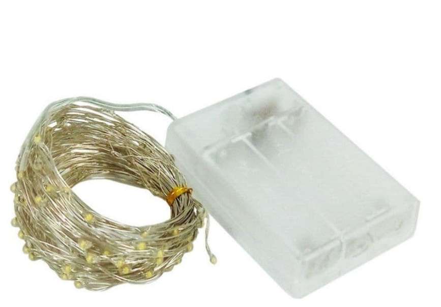 ریسه مفتولی سه باطری 10 متری