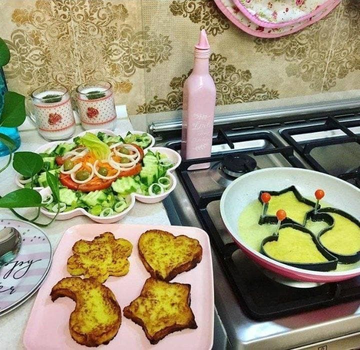 قالب کوکو و تخم مرغ 4 تایی