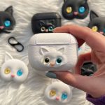 کاور ایرپاد چرمی گربه چشم تیله ای