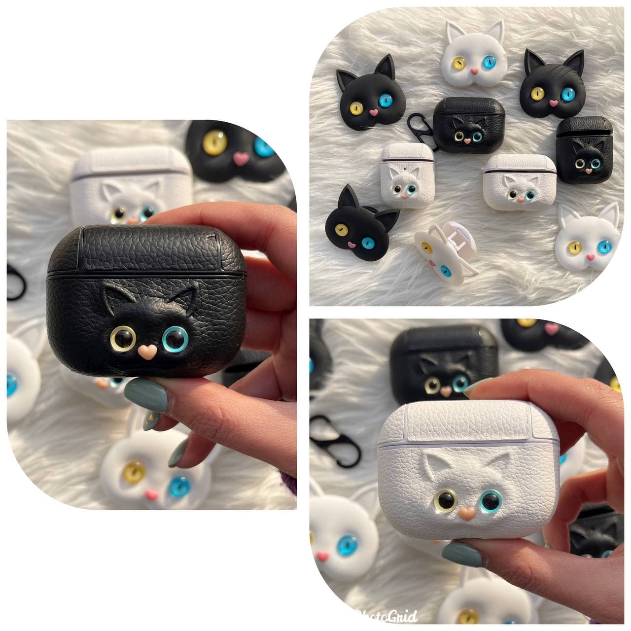 کاور ایرپاد چرمی گربه چشم تیله ای