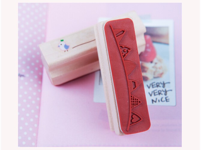 مهر چوبی طرح حاشیه