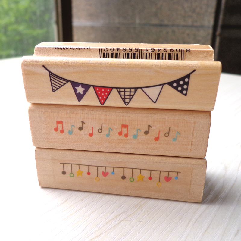 مهر چوبی طرح حاشیه