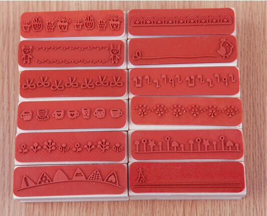 مهر چوبی طرح حاشیه