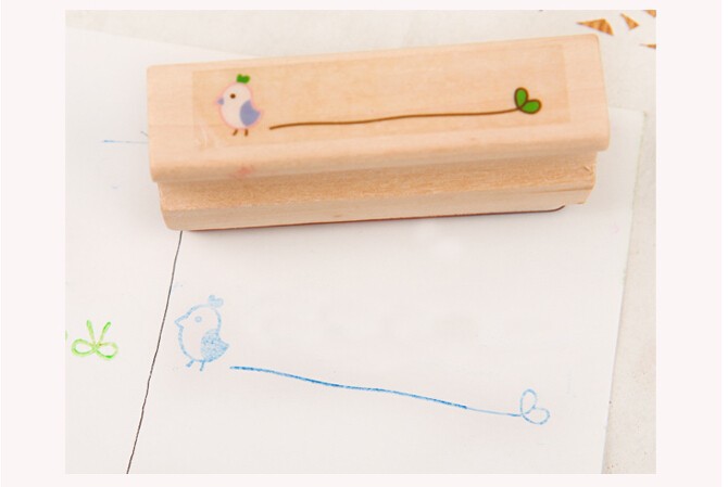 مهر چوبی طرح حاشیه