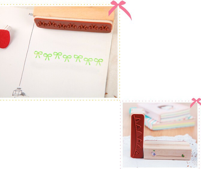 مهر چوبی طرح حاشیه