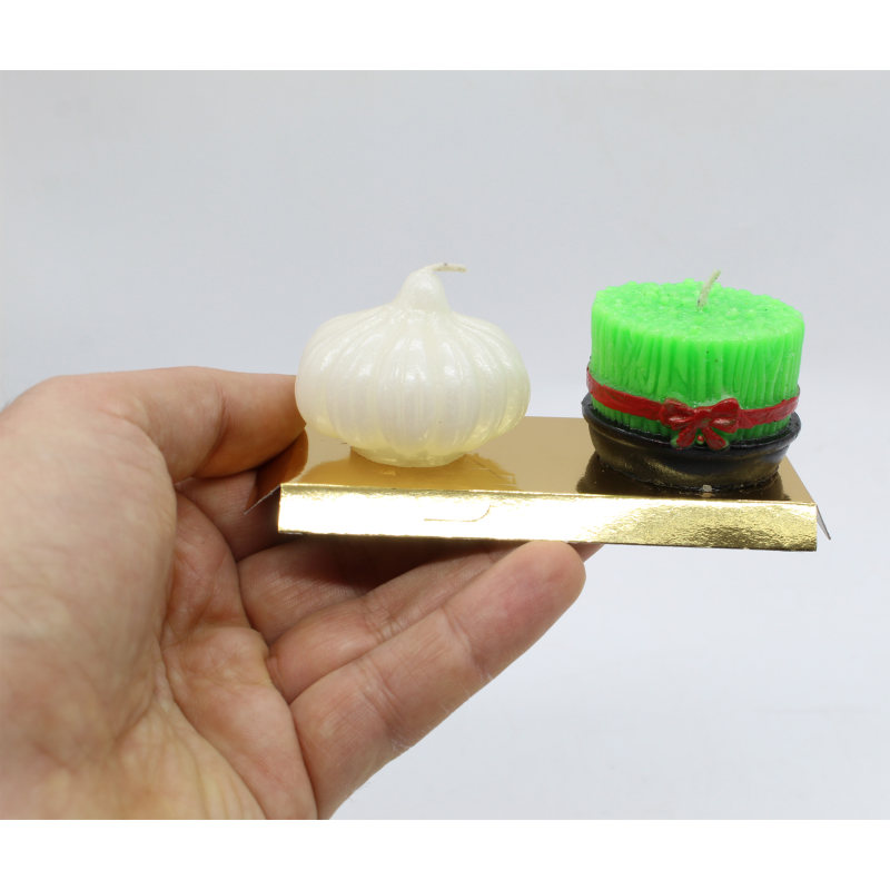 شمع سیر و سبزه