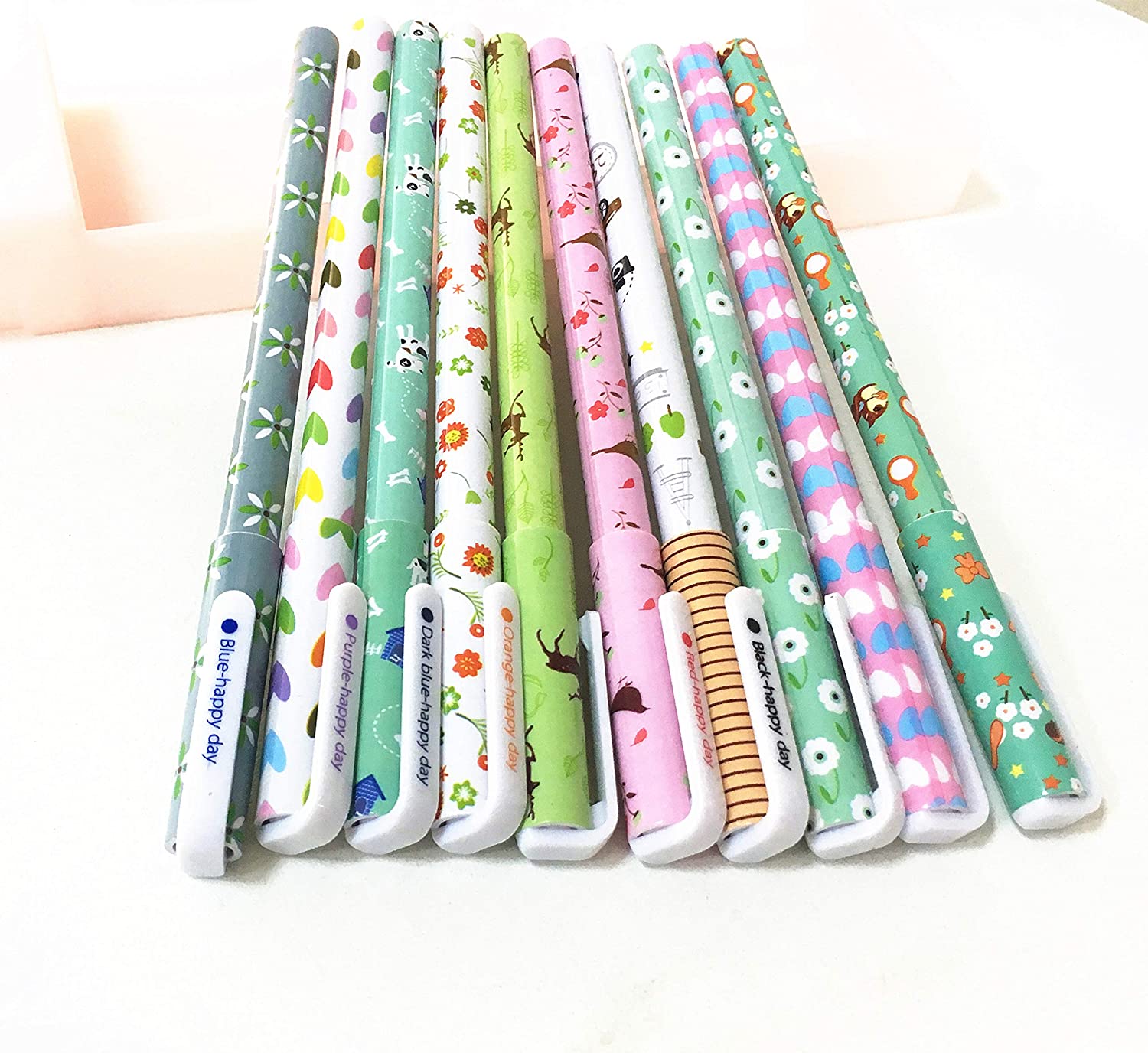 روان نویس هپی دی مدل گوزن بسته 10 عددی