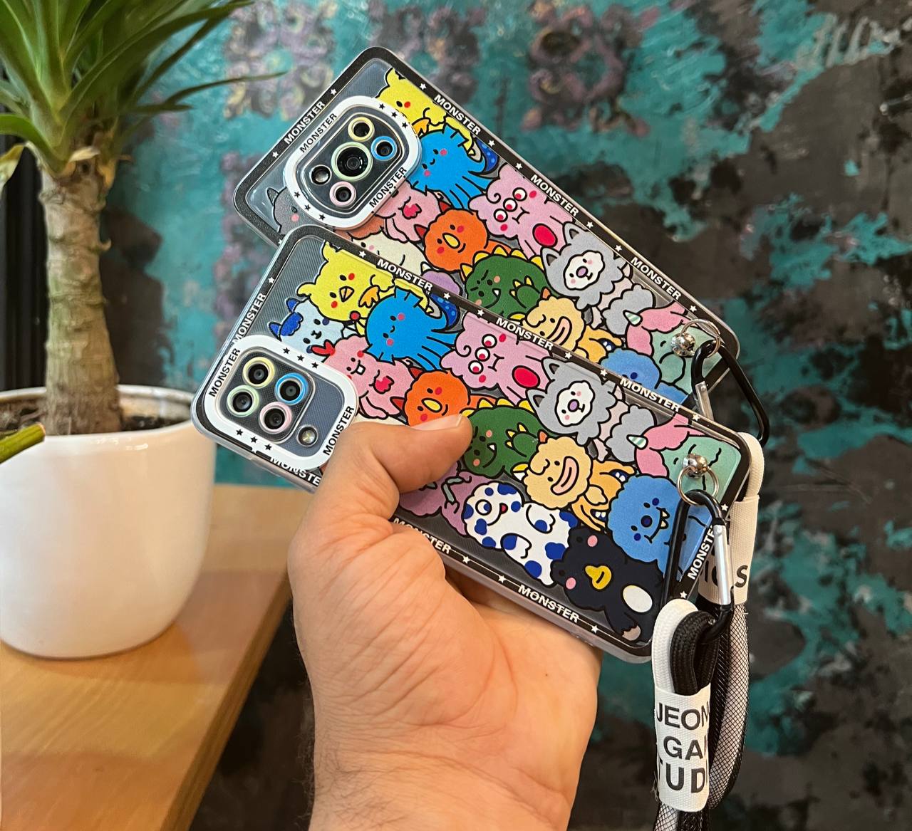 قاب خانواده هیولا اندرویدی