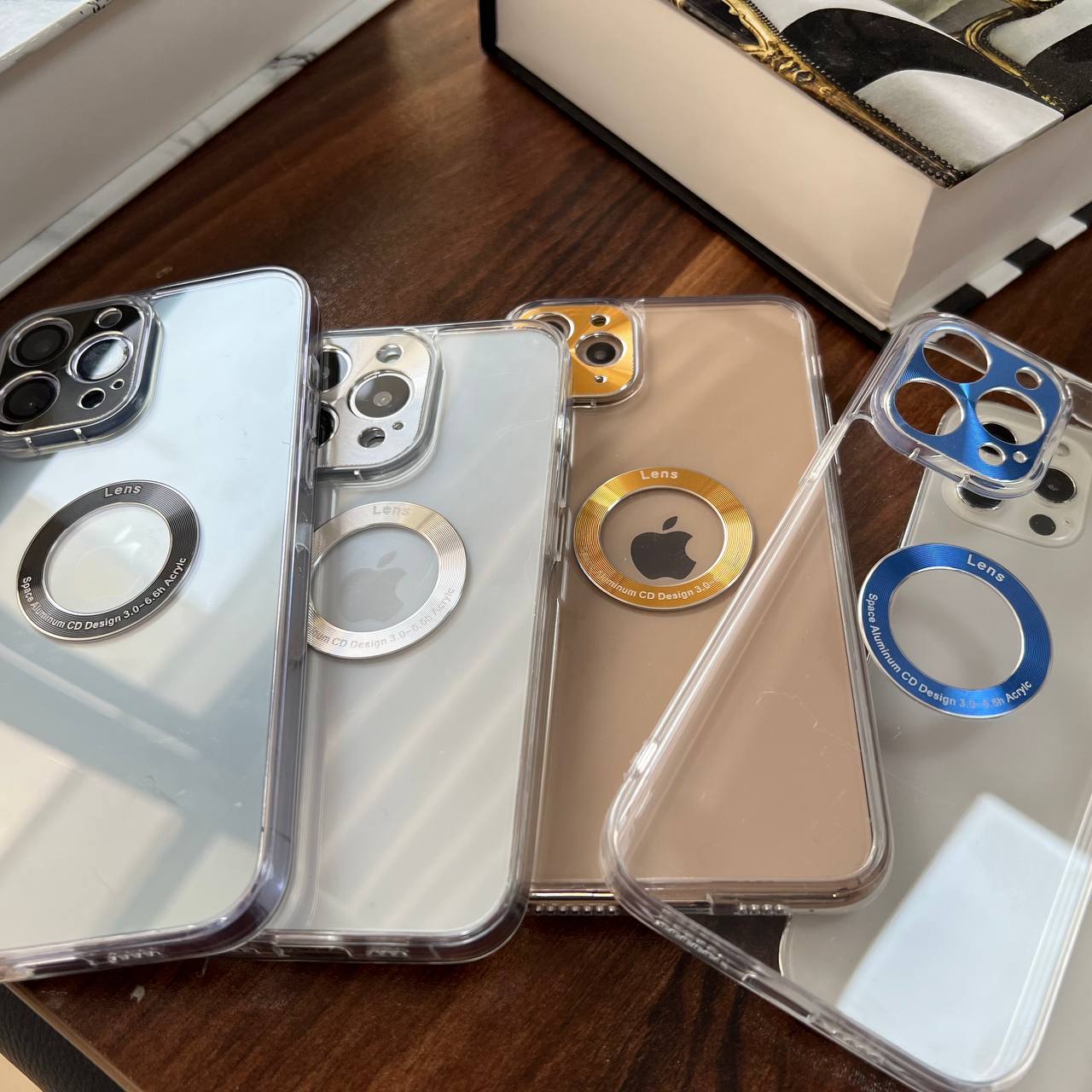 قاب CD design شفاف