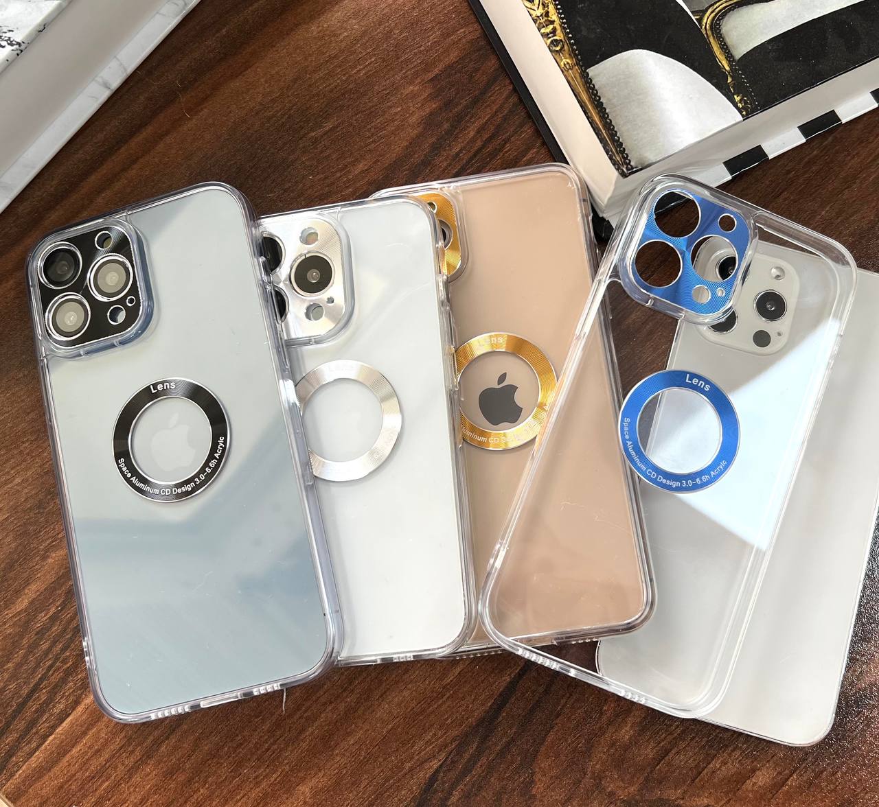 قاب CD design شفاف