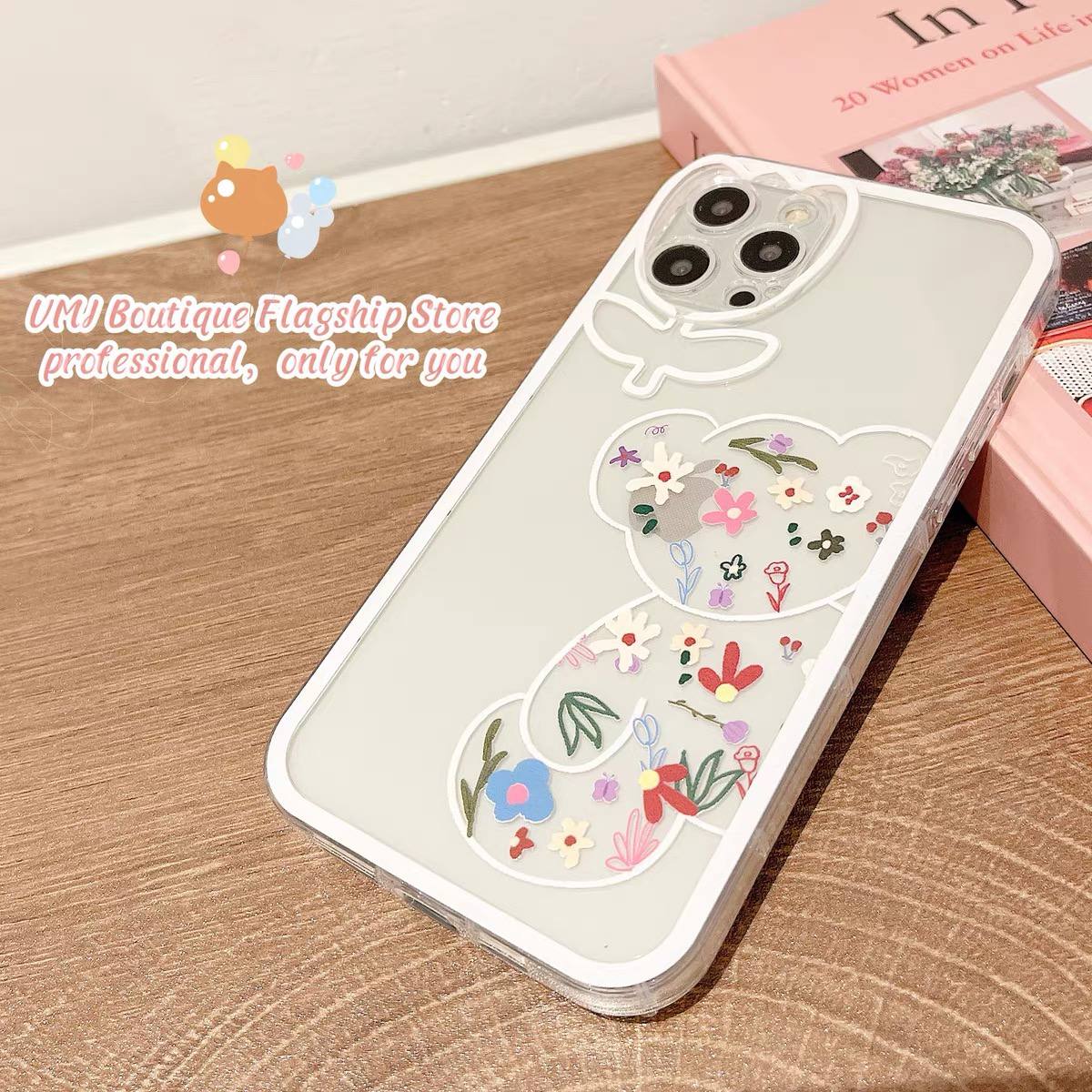 کاور خرس دوربین لاله ای