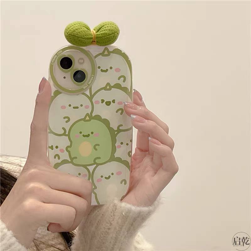 قاب بچه دایناسور سبز