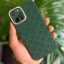 قاب آیفون سبز چرم داغی لویی ویتون