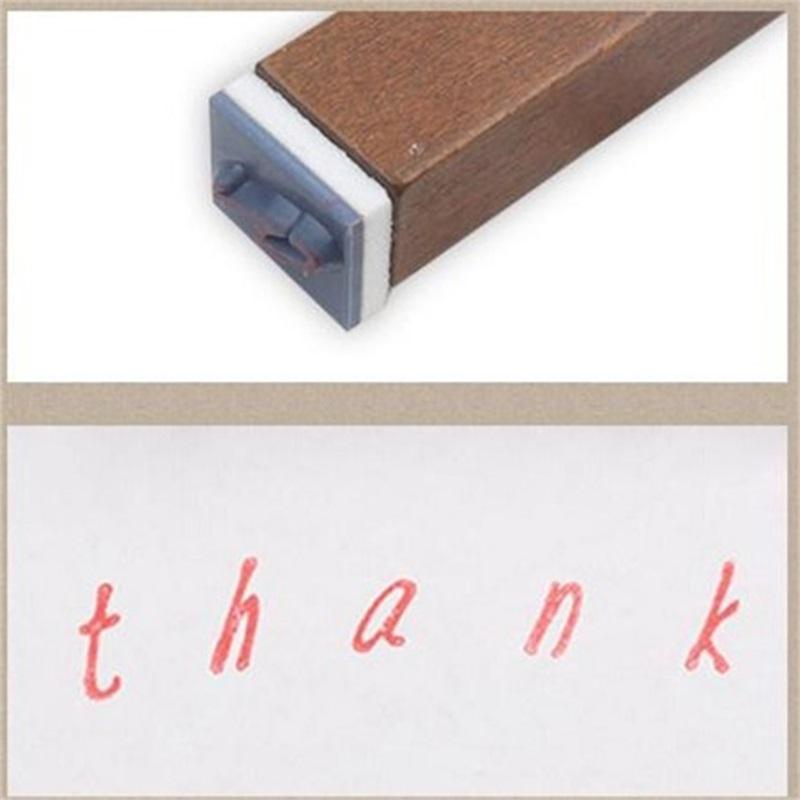 مهر چوبی 28 عددی حروف انگلیسی