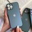 قاب موبایل آیفون جنتلمن سبز محافظ لنزدار