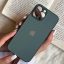 قاب موبایل آیفون جنتلمن سبز محافظ لنزدار