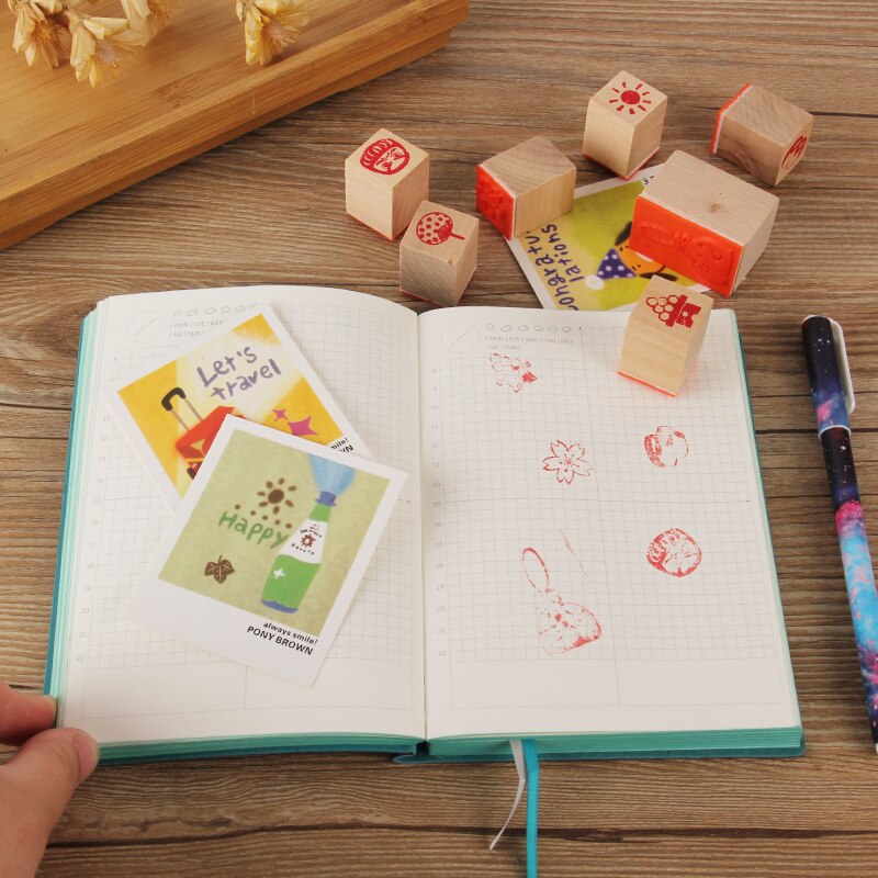 مهر چوبی جعبه مقوایی