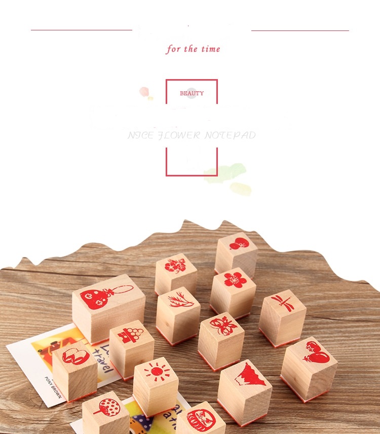 مهر چوبی جعبه مقوایی