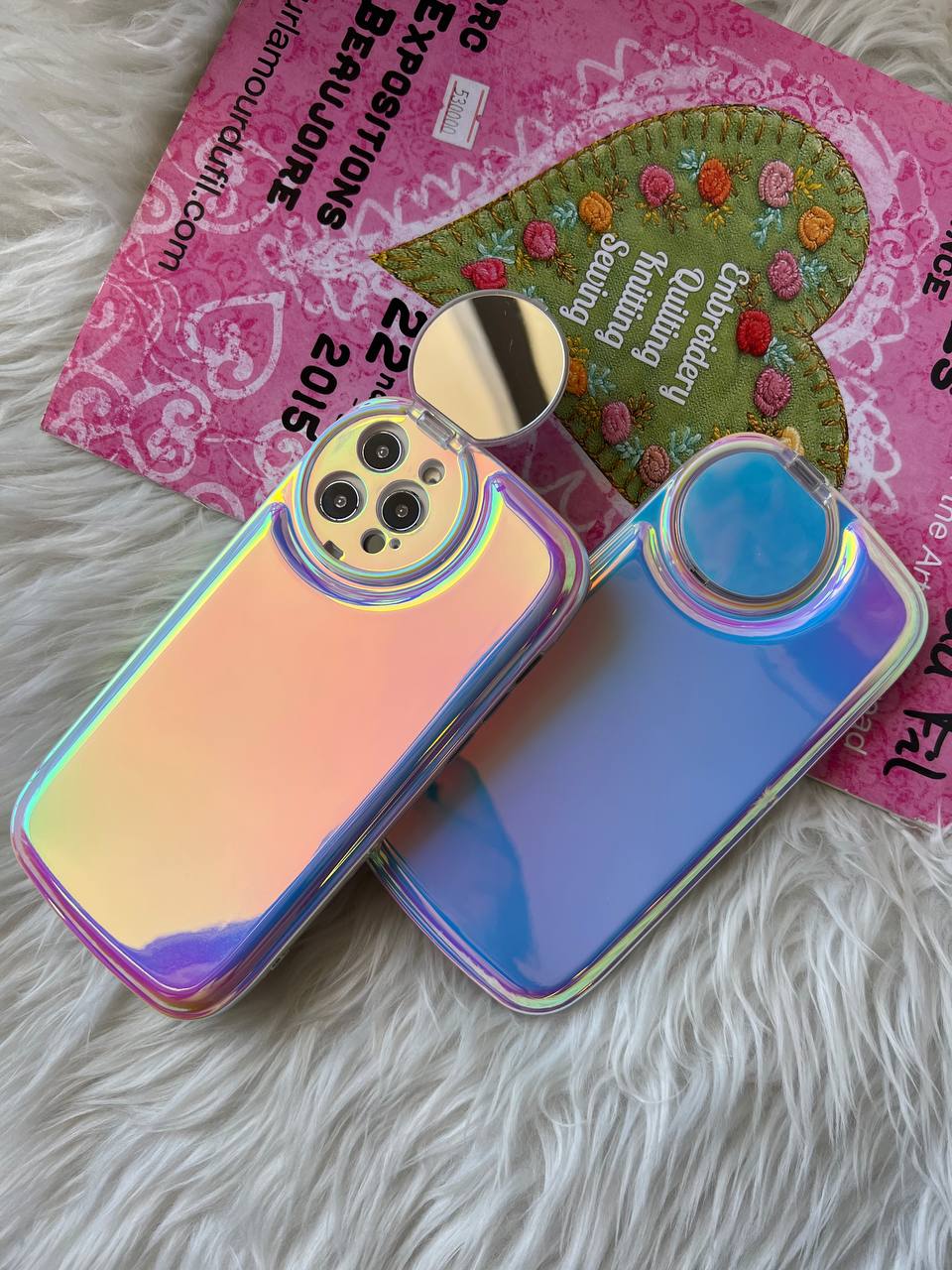 قاب آیفون هلوگرامی آینه ای