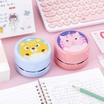 جارو برقی رومیزی طرح خرس و گربه