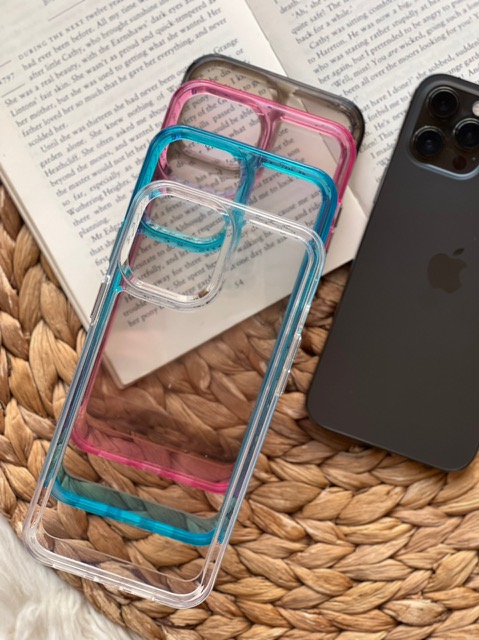 قاب موبایل آیفون کریستال بی رنگ ساده