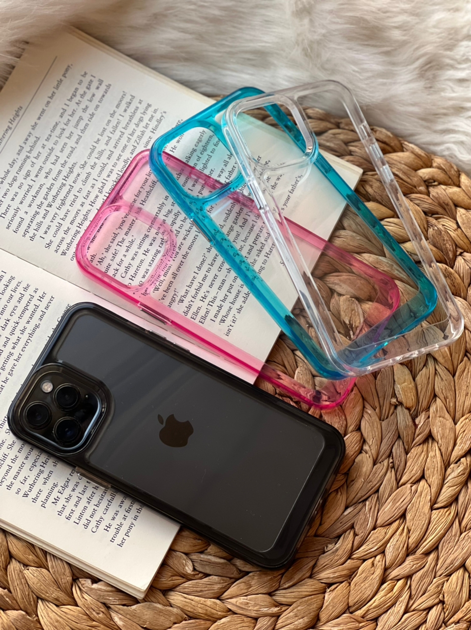 قاب موبایل آیفون کریستال بی رنگ ساده