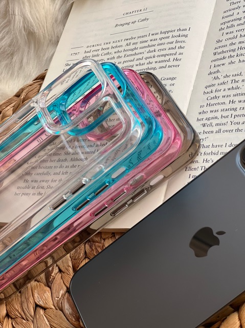 قاب موبایل آیفون کریستال بی رنگ ساده