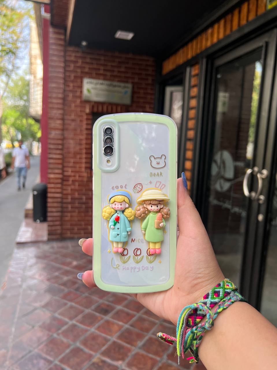 قاب happy day عروسک برجسته