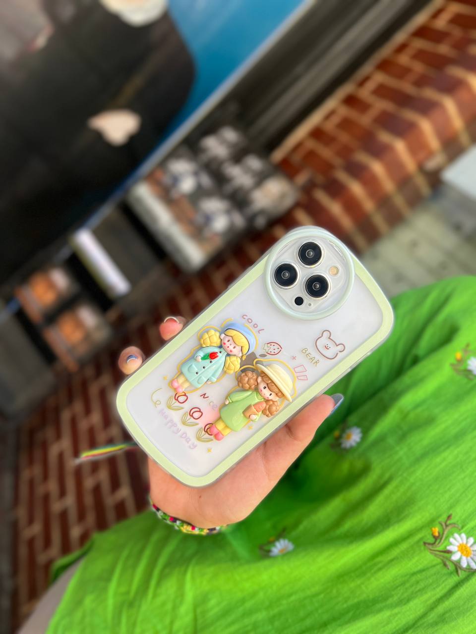 قاب happy day عروسک برجسته