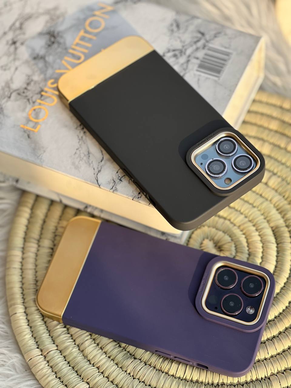 قاب آیفون Golden pro camera